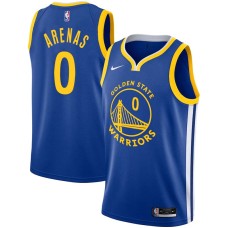 Golden State Warriors #0 Gilbert Arenas Jersey -Blue