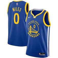 Golden State Warriors #0 Aaron Miles Jersey -Blue