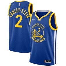 Golden State Warriors #2 Willie Cauley-Stein Jersey -Blue