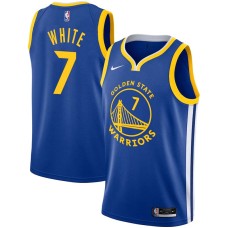 Golden State Warriors #7 Hubie White Jersey -Blue