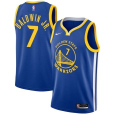 Golden State Warriors #7 Patrick Baldwin Jr Jersey -Blue