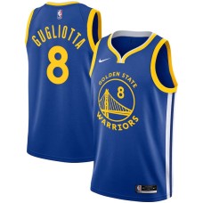 Golden State Warriors #8 Tom Gugliotta Jersey -Blue