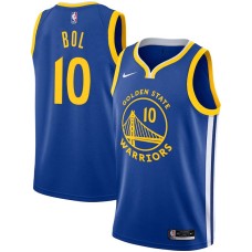 Golden State Warriors #10 Manute Bol Jersey -Blue