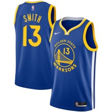 Golden State Warriors #13 Larry Smith Jersey -Blue