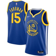 Golden State Warriors #15 Phil Farbman Jersey -Blue