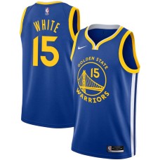 Golden State Warriors #15 Rudy White Jersey -Blue