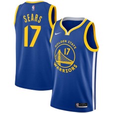 Golden State Warriors #17 Kenny Sears Jersey -Blue