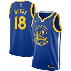 Golden State Warriors #18 Leo Mogus Jersey -Blue