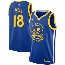 Golden State Warriors #18 Raja Bell Jersey -Blue