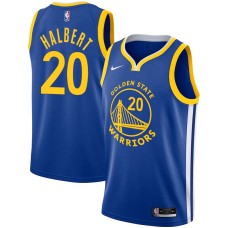 Golden State Warriors #20 Chick Halbert Jersey -Blue