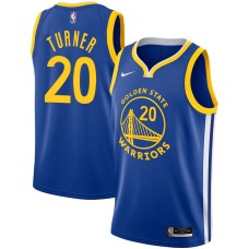 Golden State Warriors #20 Bill Turner Jersey -Blue