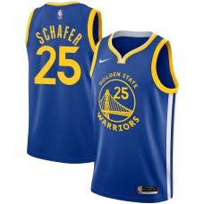 Golden State Warriors #25 Bob Schafer Jersey -Blue