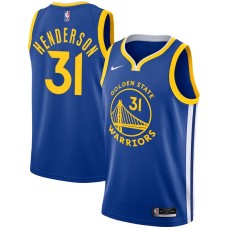 Golden State Warriors #31 Kevin Henderson Jersey -Blue