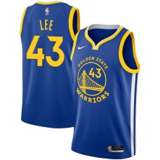 Golden State Warriors #43 Clyde Lee Jersey -Blue