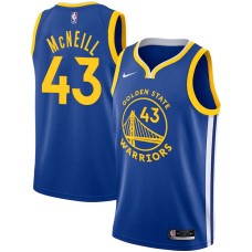 Golden State Warriors #43 Larry McNeill Jersey -Blue