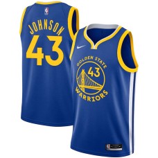 Golden State Warriors #43 Mickey Johnson Jersey -Blue