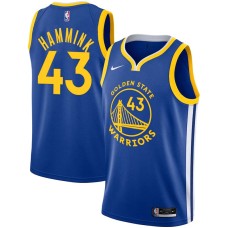 Golden State Warriors #43 Geert Hammink Jersey -Blue