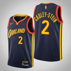 Golden State Warriors #2 Willie Cauley-Stein Jersey -Navy OAKLAND 2020-2021 City