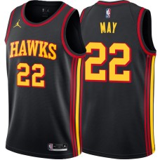 Atlanta Hawks #22 Don May Jersey -Black