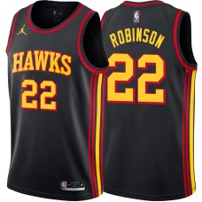 Atlanta Hawks #22 Rumeal Robinson Jersey -Black