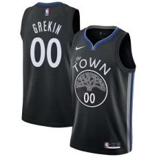 Golden State Warriors #00 Norm Grekin Jersey -The TOWN 2019-2020 City