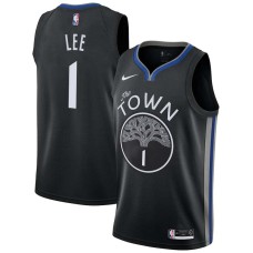 Golden State Warriors #1 Damion Lee Jersey -The TOWN 2019-2020 City