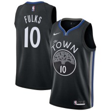 Golden State Warriors #10 Joe Fulks Jersey -The TOWN 2019-2020 City