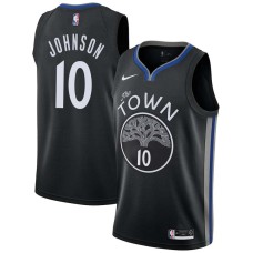 Golden State Warriors #10 Charles Johnson Jersey -The TOWN 2019-2020 City