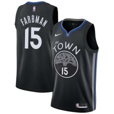 Golden State Warriors #15 Phil Farbman Jersey -The TOWN 2019-2020 City