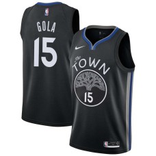 Golden State Warriors #15 Tom Gola Jersey -The TOWN 2019-2020 City