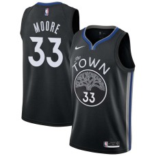 Golden State Warriors #33 Mikki Moore Jersey -The TOWN 2019-2020 City