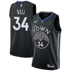 Golden State Warriors #34 Charlie Bell Jersey -The TOWN 2019-2020 City