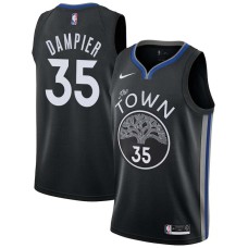 Golden State Warriors #35 Erick Dampier Jersey -The TOWN 2019-2020 City