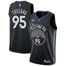 Golden State Warriors #95 Juan Toscano-Anderson Jersey -The TOWN 2019-2020 City