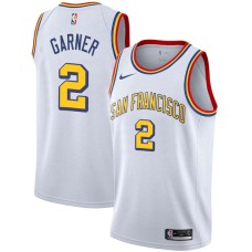 Golden State Warriors #2 Chris Garner Jersey -White SAN FRANCISCO Classic