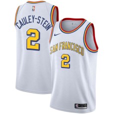 Golden State Warriors #2 Willie Cauley-Stein Jersey -White SAN FRANCISCO Classic