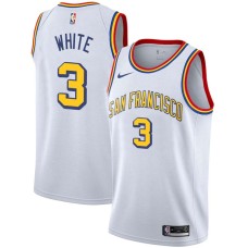 Golden State Warriors #3 Rodney White Jersey -White SAN FRANCISCO Classic