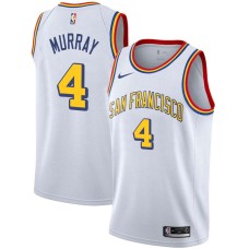 Golden State Warriors #4 Ken Murray Jersey -White SAN FRANCISCO Classic