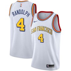 Golden State Warriors #4 Anthony Randolph Jersey -White SAN FRANCISCO Classic