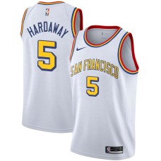 Golden State Warriors #5 Tim Hardaway Jersey -White SAN FRANCISCO Classic