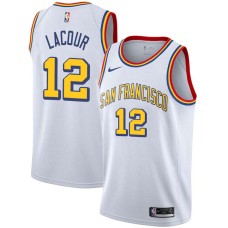 Golden State Warriors #12 Fred LaCour Jersey -White SAN FRANCISCO Classic