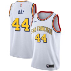 Golden State Warriors #44 Clifford Ray Jersey -White SAN FRANCISCO Classic