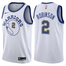 Golden State Warriors #2 Nate Robinson Jersey -White Throwback