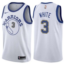 Golden State Warriors #3 Rodney White Jersey -White Throwback