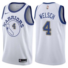 Golden State Warriors #4 Jiri Welsch Jersey -White Throwback