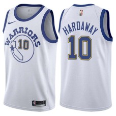 Golden State Warriors #10 Tim Hardaway Jersey -White Throwback