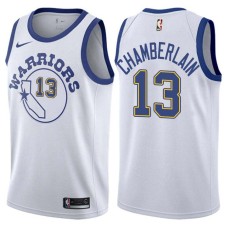 Golden State Warriors #13 Wilt Chamberlain Jersey -White Throwback