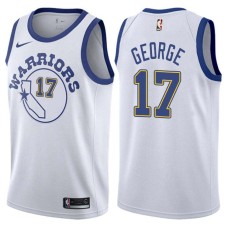 Golden State Warriors #17 Jack George Jersey -White Throwback