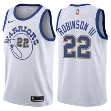 Golden State Warriors #22 Glenn Robinson III Jersey -White Throwback