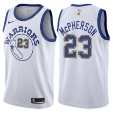 Golden State Warriors #23 Paul McPherson Jersey -White Throwback